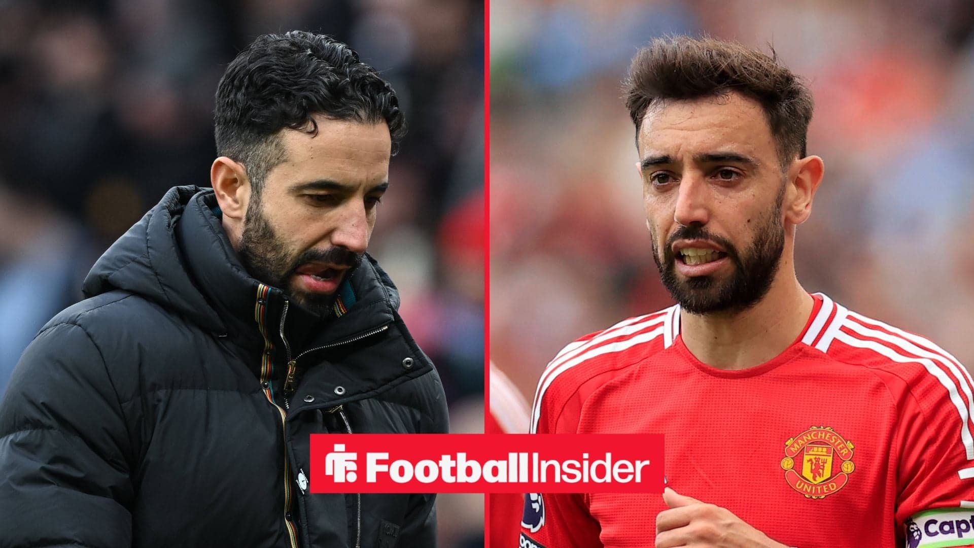 Bruno Fernandes and Ruben Amorim